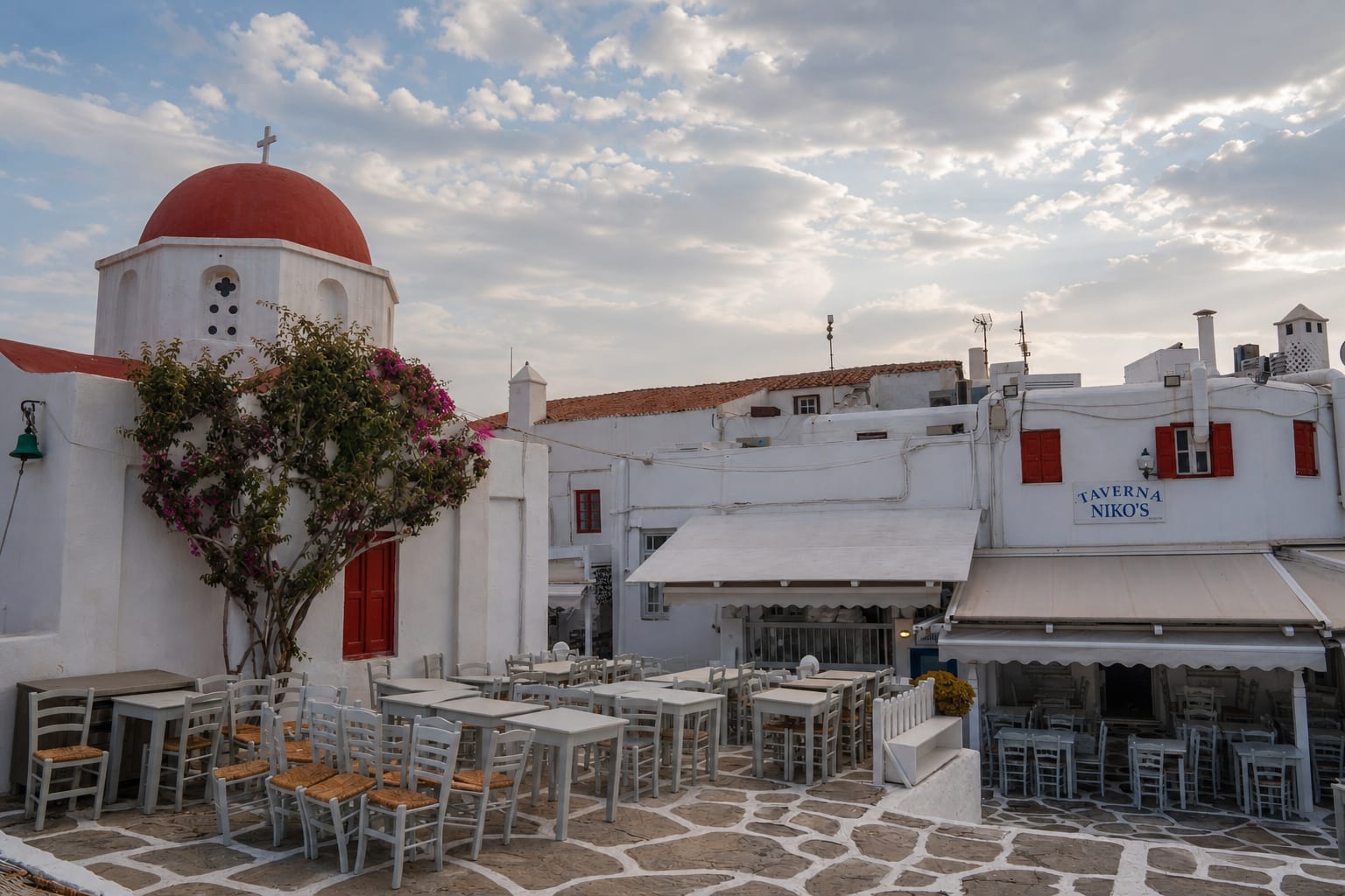 Mykonos Old City streets in Chora during a three-day island itinerary.