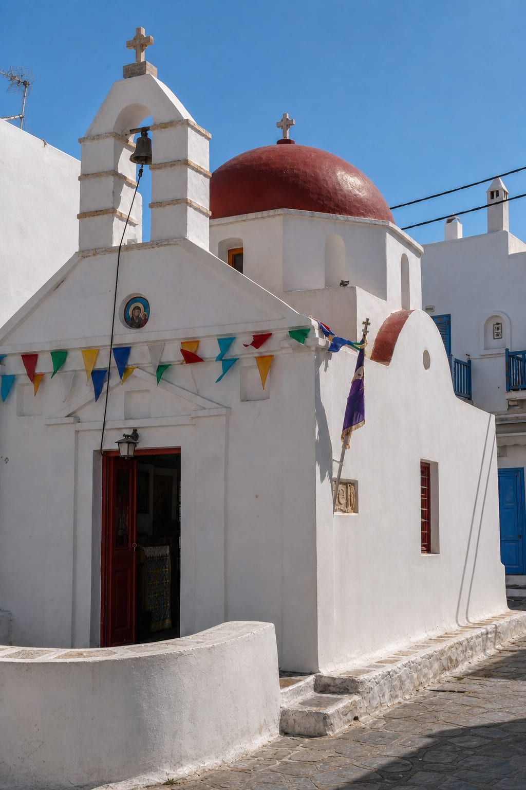Chora Old Town in Mykonos, a highlight of a three-day itinerary.