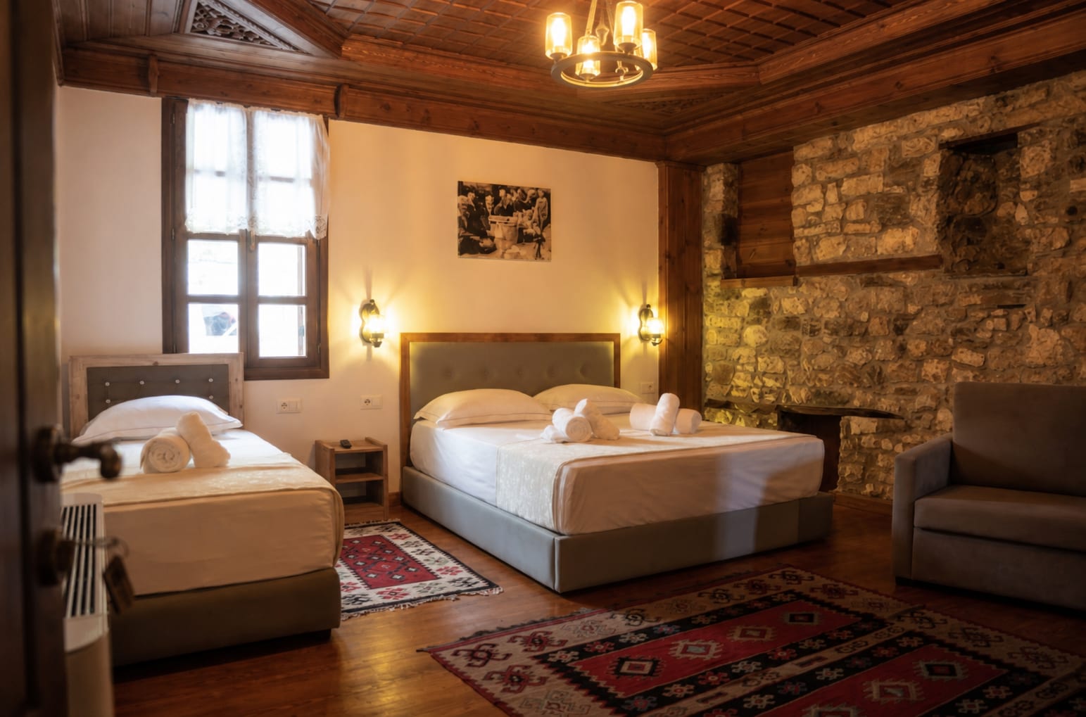 Hotel Kapllani in Berat, Albania
