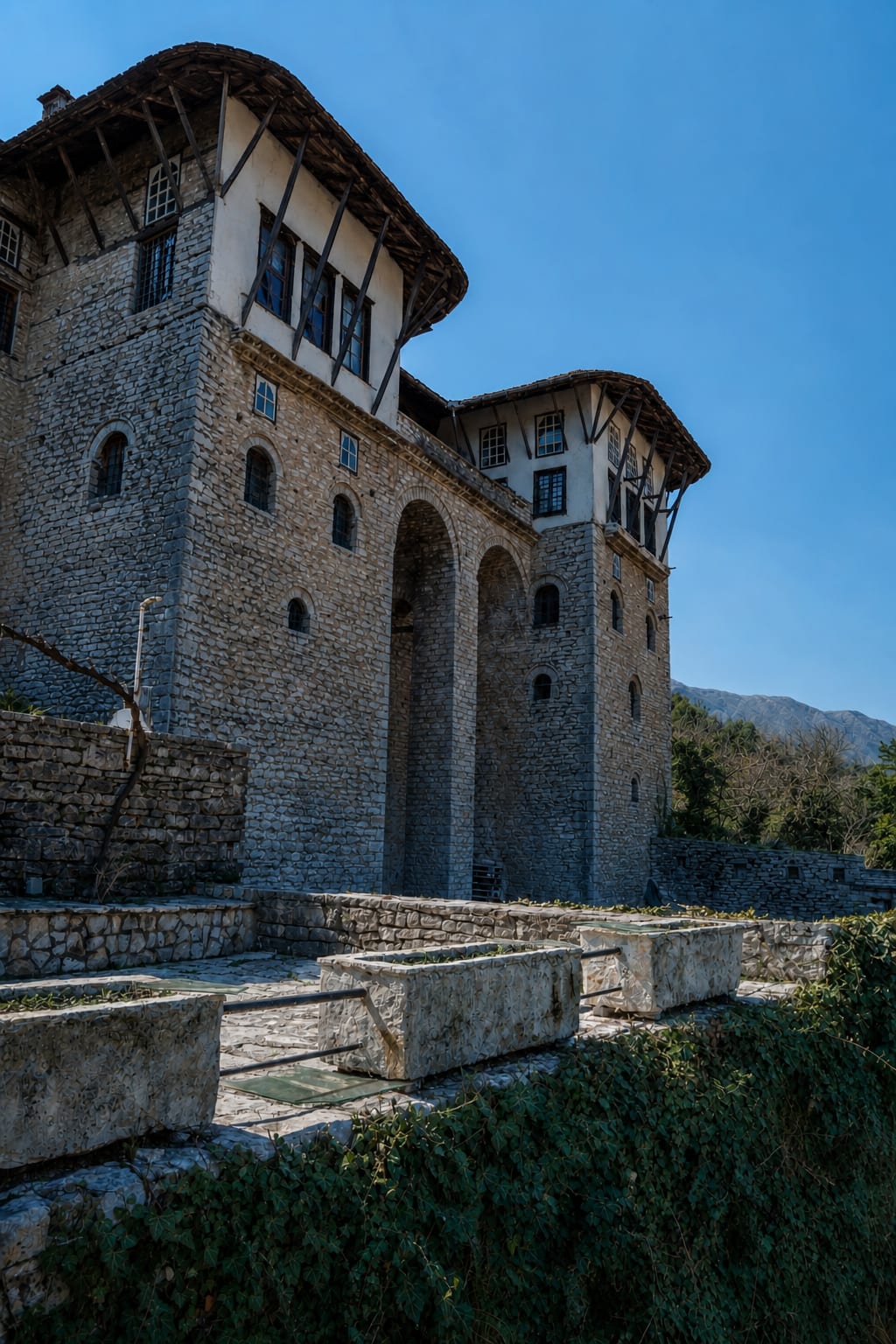 Zekate House in Gjirokaster, Albania