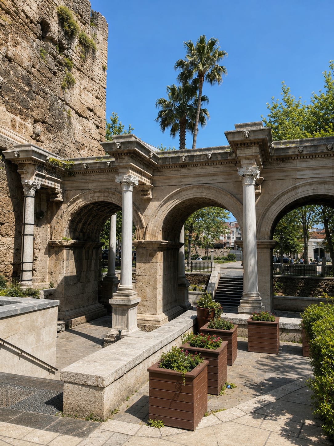 Hadrian’s Gate in Antalya