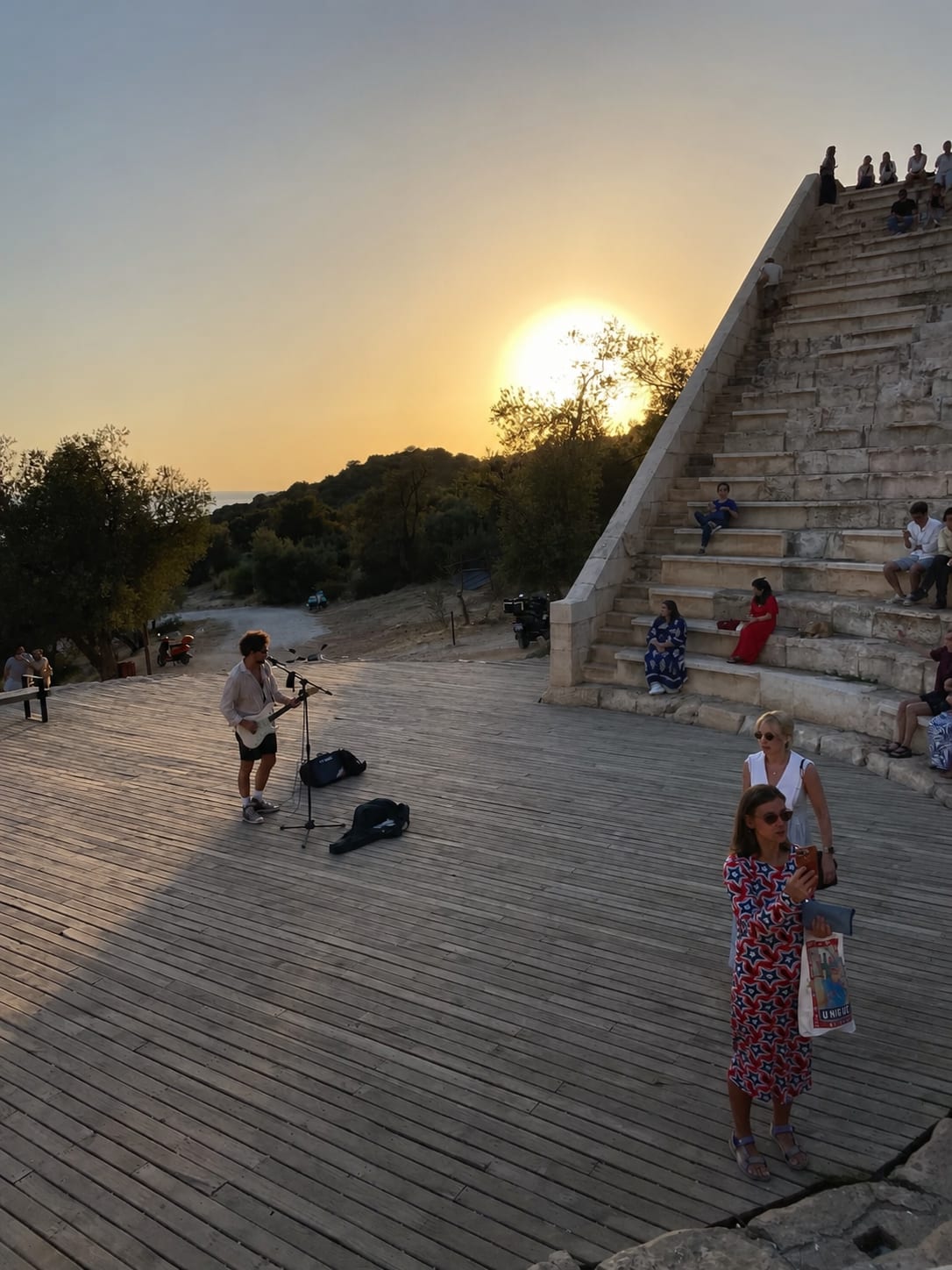 Golden hour in ancient Kaş.