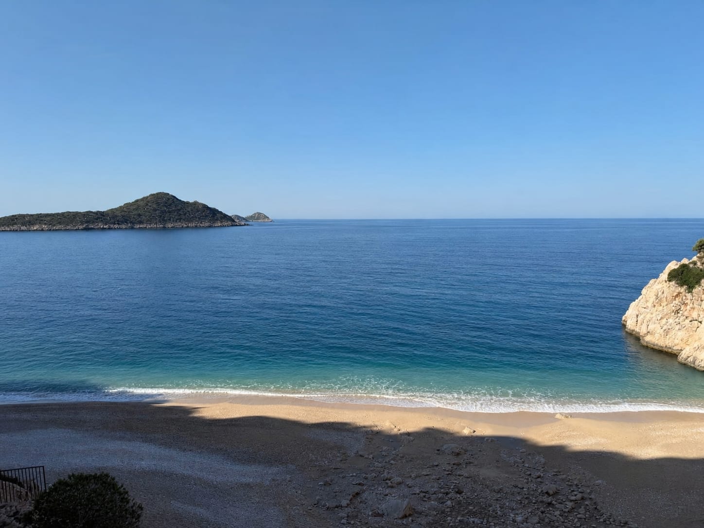 Early morning on Kaputas beach.