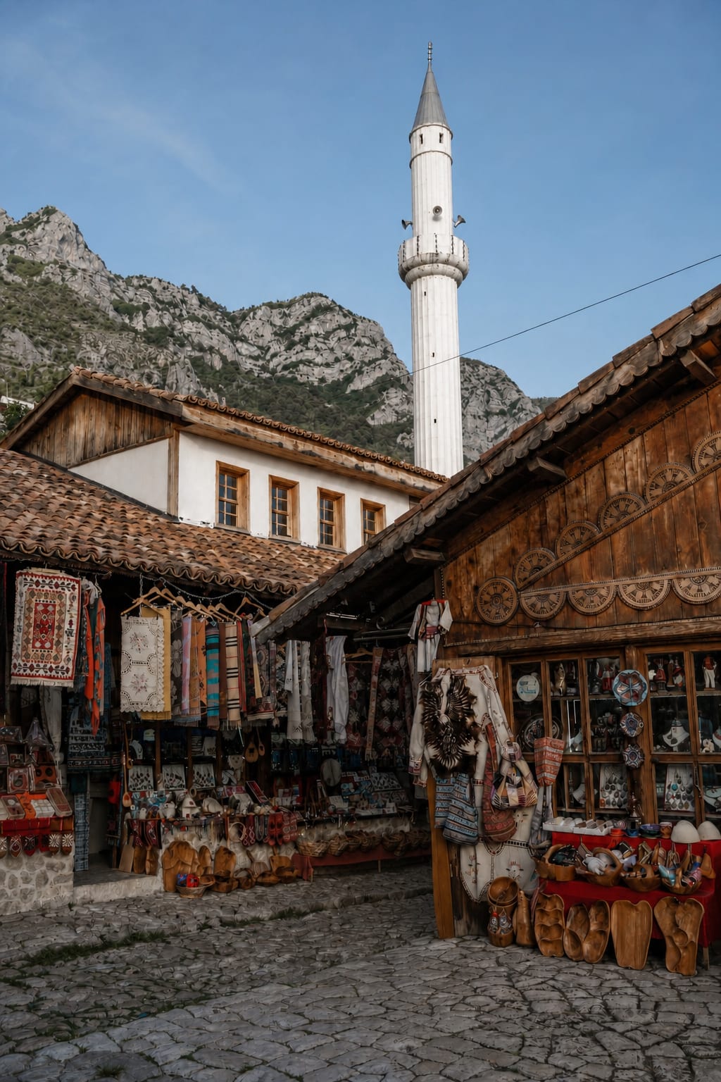 Kruje historic town, a scenic stop on an Albania road trip