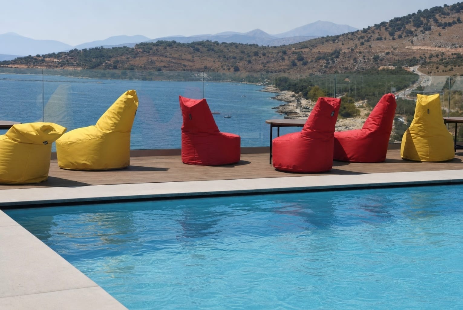 Hotel Porta accommodation in Ksamil near local beaches