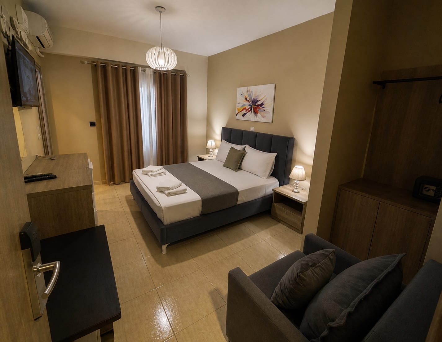 Hotel Driloni accommodation in Ksamil near the coast