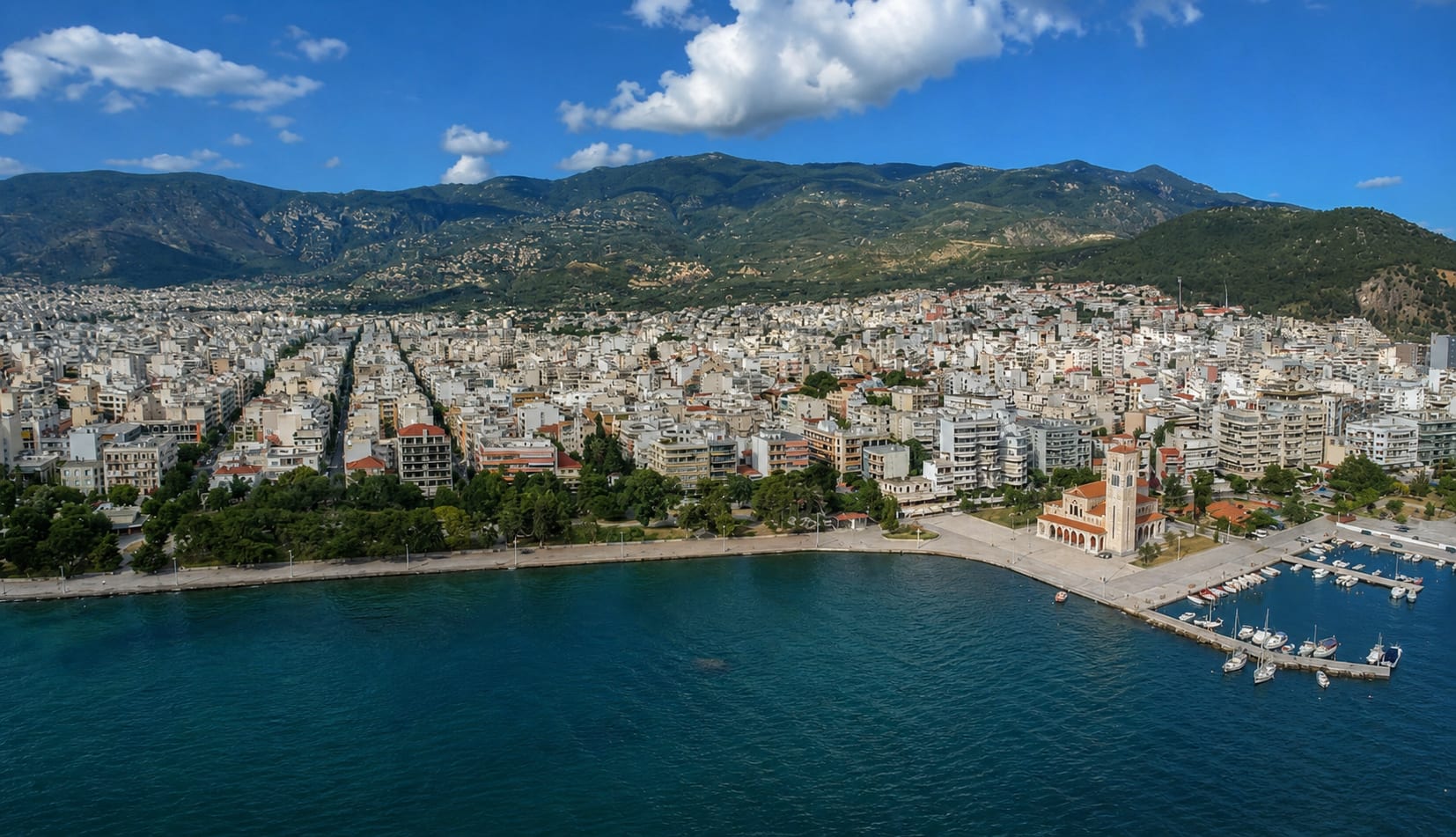 Volos city in Greece as a travel destination