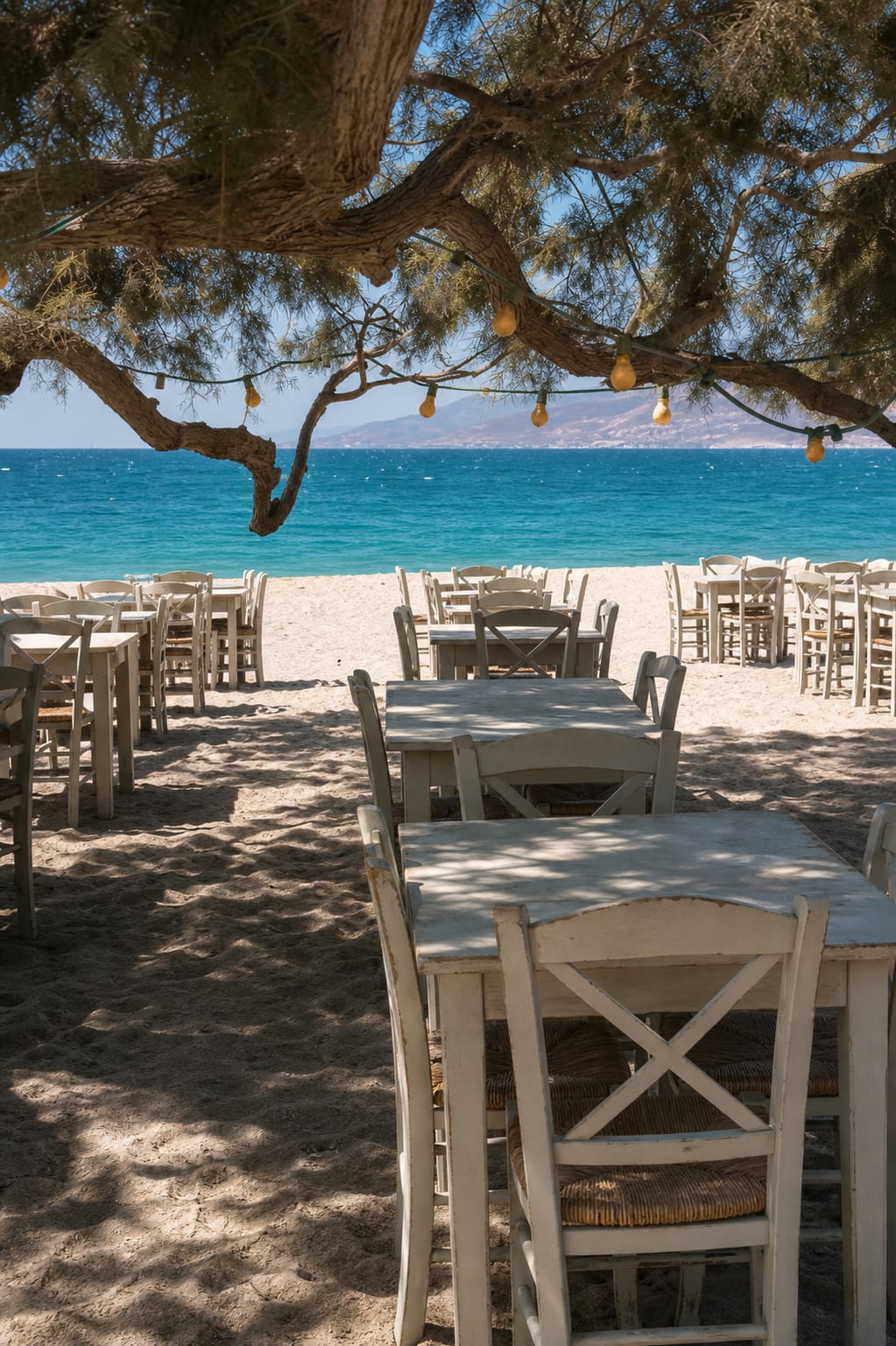Taverna Paradiso in Agia Anna near the beach on Naxos.