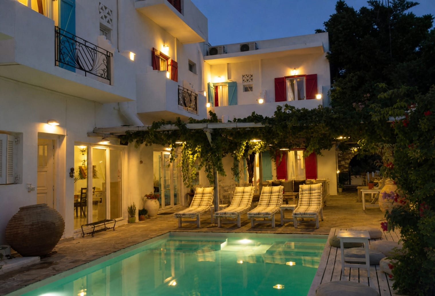 Aphrodite Boutique Hotel accommodation in Alyki on Paros island