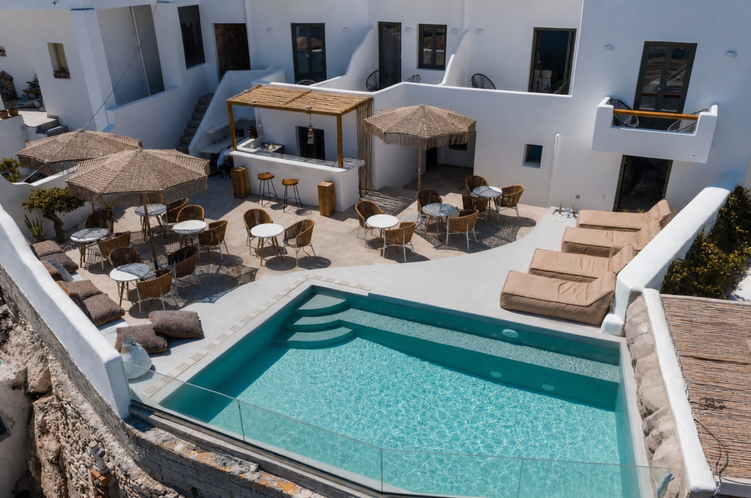 Bohemian Luxury Boutique Hotel in Naoussa on Paros island