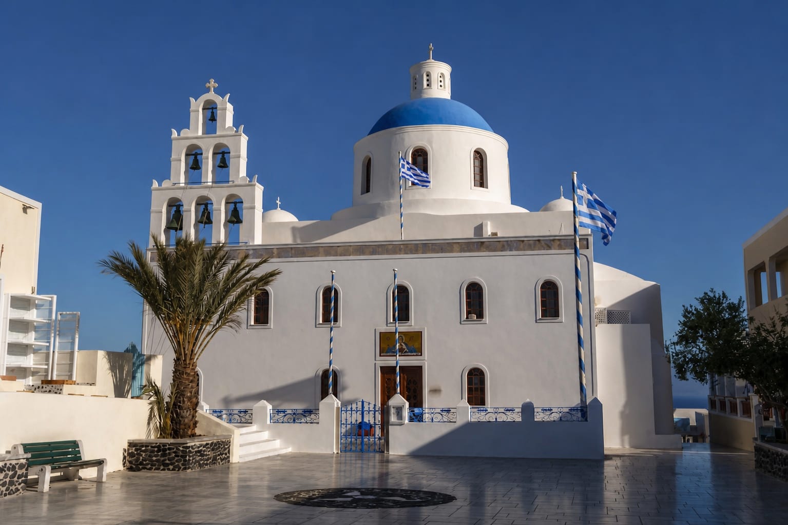 Car rental option in Oia, Santorini.