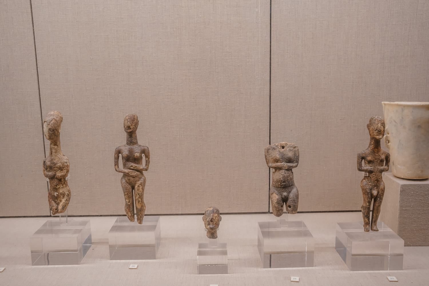 Museum of Prehistoric Thera in Fira on Santorini island