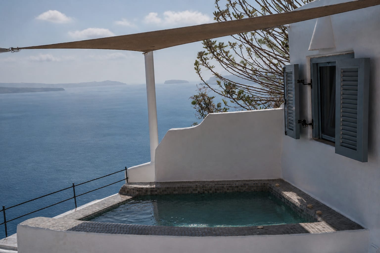 Virginia's Cave Studios, a Santorini accommodation option in a cave setting